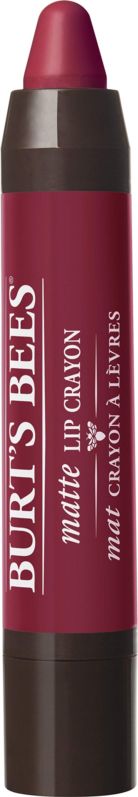 Burt's Bees 100% Natural Origin Moisturizing Matte Lip - 1 Crayon, Napa Vineyard, 0.11 Oz Burt's Bees