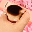 DUcare Flat Top Kabuki Foundation Brush, Synthetic Professional Makeup Brushes Liquid Blending Mineral Powder Buffing Stippling Makeup Tools, Pink DUcare