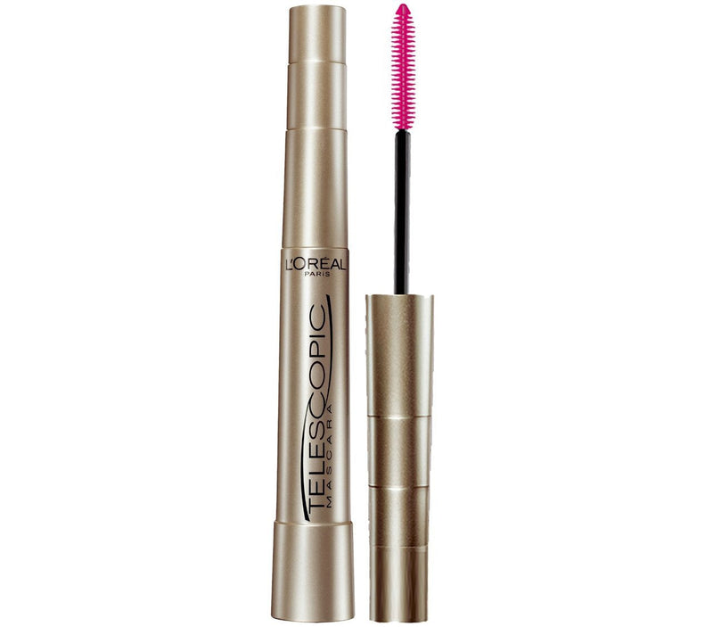 L'Oreal Paris Makeup Original Telescopic Lengthening Mascara, Black Brown, 0.27 Fl Oz (1 Count) L'Oreal Paris