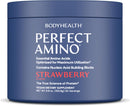 BodyHealth PerfectAmino Powder - BCAA and EAA Powder for Pre and Post Workout - Amino Acid Energy Drink for Men and Women to Support Lean Muscle and Recovery - Strawberry - 30 Servings Infinity Warehouse