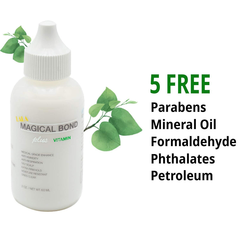 Magical Bond Plus Vitamin 2 oz. Extra Firm Hold. Adhesive for Lace Wigs and Hair Pieces. Lace Glue/Wig Glue/Hair Glue COCO-HONEY
