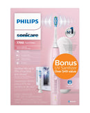 Philips Sonicare ExpertClean 7700 Rechargeable Electric Toothbrush with Bluetooth & UV Sanitizer, HX9630/17, Pink PHILIPS