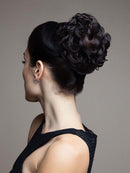 Big Twist Color Dark Blonde - Revlon Hairpiece 3" Length Short Tight Curls Synthetic Elasticized Hair Wrap Around Ponytail Schrunchy Fun Bun Around Pedazo de cabello REVLON