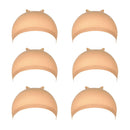 Wig Caps, IKOCO 6pcs Light Brown Stocking Wig Caps Nylon Stretchy Wig Caps for Women IKOCO