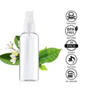 Spray Bottle,Fine Mist Mini Clear 80ml/2.7oz Spray Bottles,Small Reusable Empty Plastic Bottles with Atomizer Pumps (20 pack,2 Funnels included) Woaiwo-q
