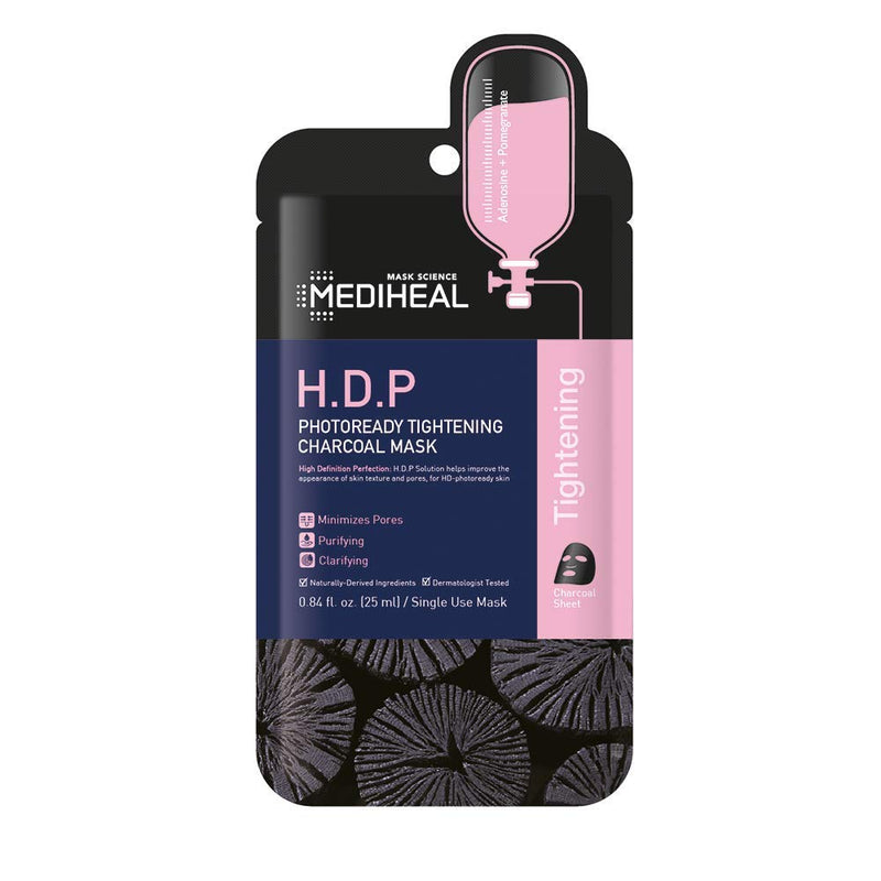 MEDIHEAL Sheet Mask Heroes, NMF, Tea Tree, Collagen, WHP, DNA, HDP, 6 Variety Pack |Korean Skincare Routine, Hydrating Facial Sheet Mask Combo , Daily K-Beauty Skin Therapy Mediheal