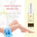 Hair Inhibitor 50ml Upgraded, Hair Stop Growth Spray, Non-Irritating Hair Removal Inhibitor for Body and Face, Arm, Armpit, Leg for Men and Women VENUS VISAGE