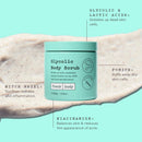 frank body Glycolic Acid Body Scrub | Fights KP & Breakouts, Spots & Tighten Pores | Reduces Acne with Niacinamide & Soothes with Witch Hazel | Glycolic Acid & Pumice | 8.82 oz | Pack of 1 Infinity Warehouse