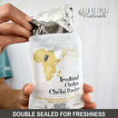 Uhuru Naturals Sahel Cosmetics Chebe Powder (50 Grams) - All-Natural Ingredients Promotes Hair Growth Helps Prevent Breakage Formulated for Kinky Hair Available in 4 Sizes Uhuru Naturals