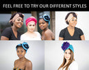 Rosemade 17 Solid Colors Women Head Wrap Hair Scarf Turban Soft Stretch Tie African Hijab Headwear Knit Jersey headwrap (Sky Blue) Rosemade