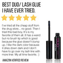 Duo Quick-Set Dark False Strip Lash Adhesive, Dries Dark 0.18 oz x 1 Pack Duo