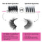 Real 3D Mink Lashes High Volume False Eyelashes Mink Strip 16mm Bushy Hand Made Strip Natural Fluffy Reusable Make Up Eyelashes For Women with Tweezers SWINGINGHAIR 1 pair SWINGINGHAIR Store