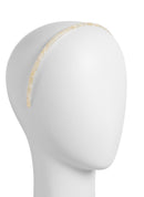 France Luxe 1/4" Ultracomfort Headband - Pavlova White France Luxe