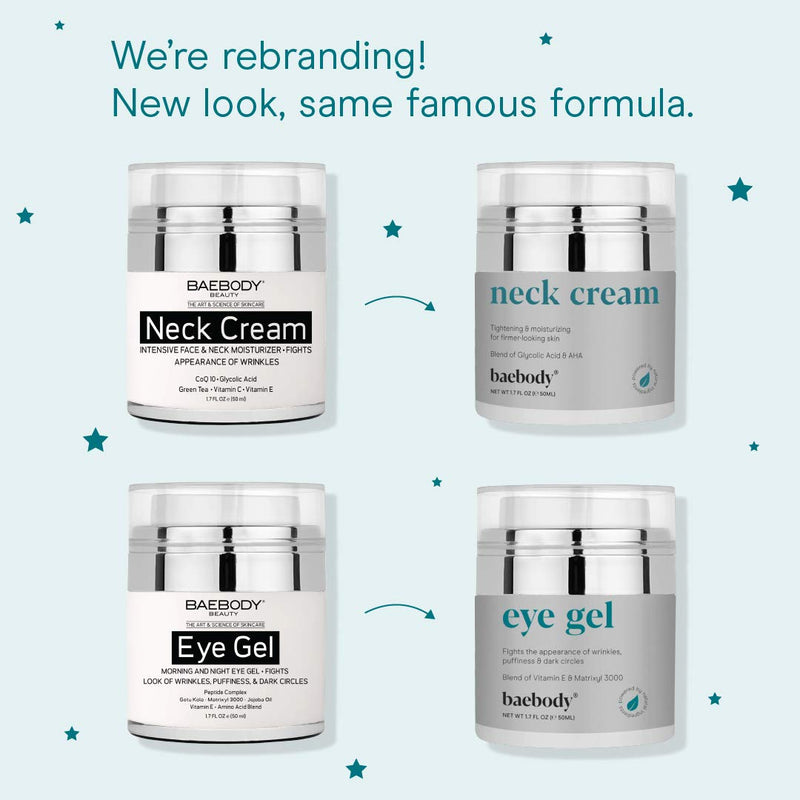 Baebody Eye Gel & Neck Cream Bundle Baebody