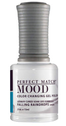 LeChat Perfect Match Mood Gel Polish, Falling Raindrops, 0.500 Ounce (MPMG29) LeChat