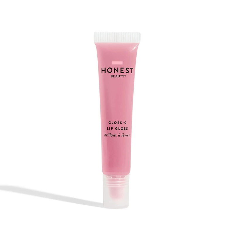 Honest Beauty Gloss-C Lip Gloss, Vegan Sheer + Buildable, Rose Opal : Soft Cool Pink, 0.33 Fl Oz Honest Beauty Store