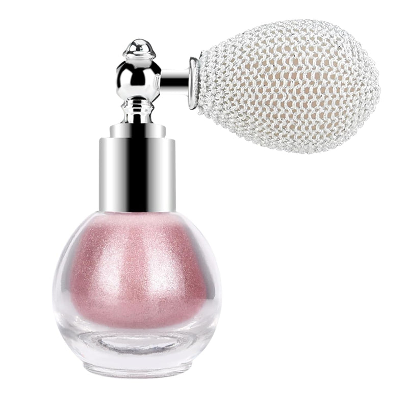 KYDA Highlighter Powder Spray, High Gloss Glitter Spray, Sparkling Powder Makeup, for Face and Body Glitter Cosmetic-Champagne Gold Infinity Warehouse