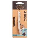 BASICARE Slant Tweezer-Non Slip design ideal for Men-Stainless Steel-Eyebrows Hair removal Precision - 3.9 inch Basicare