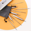 DUcare Pimple Popper Tool Kit - 9 Pcs Blackhead Remove Tools Comedone Extractor Acne Removal Kit Easy Removal of Pimples, Blackheads, Zit Removing, Forehead,Facial and Nose DUcare