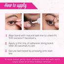 Andrea False Lashes Style 13 - Black 4 pairs Andrea