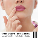 ChapStick Total Hydration Vitamin Enriched Sheer Plum Tinted Lip Oil Tube, Lip Care - 0.24 Oz ChapStick