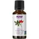 NOW Essential Oils, Rose Hip Seed Oil, 100% Pure, Nourishing and Renewing, For Facial Care, Vegan, Child Resistant Cap, 1-Ounce NOW