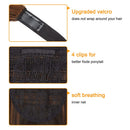 28 Inch Clip in Ponytail Extension Wrap Around Long Straight Pony Tail Hair Synthetic Hairpiece for Women 28Inchdark brown mix light auburn KOODER