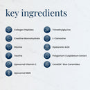 Renue Blue Skin Essentials Chocolate Drink Mix | Collagen Peptides Creatine & Protein Powder | Collagen (12g) Creatine (5g) Protein (15g) per Serving | Skin Hydration & Elasticity Support | 15 Sachets Infinity Warehouse