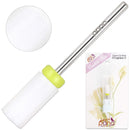 Beauticom Professional USA Ceramic White LARGE Barrel Bit Nail Drill (Grit: XF EXTRA FINE) 3/32" Shank Size Beauticom