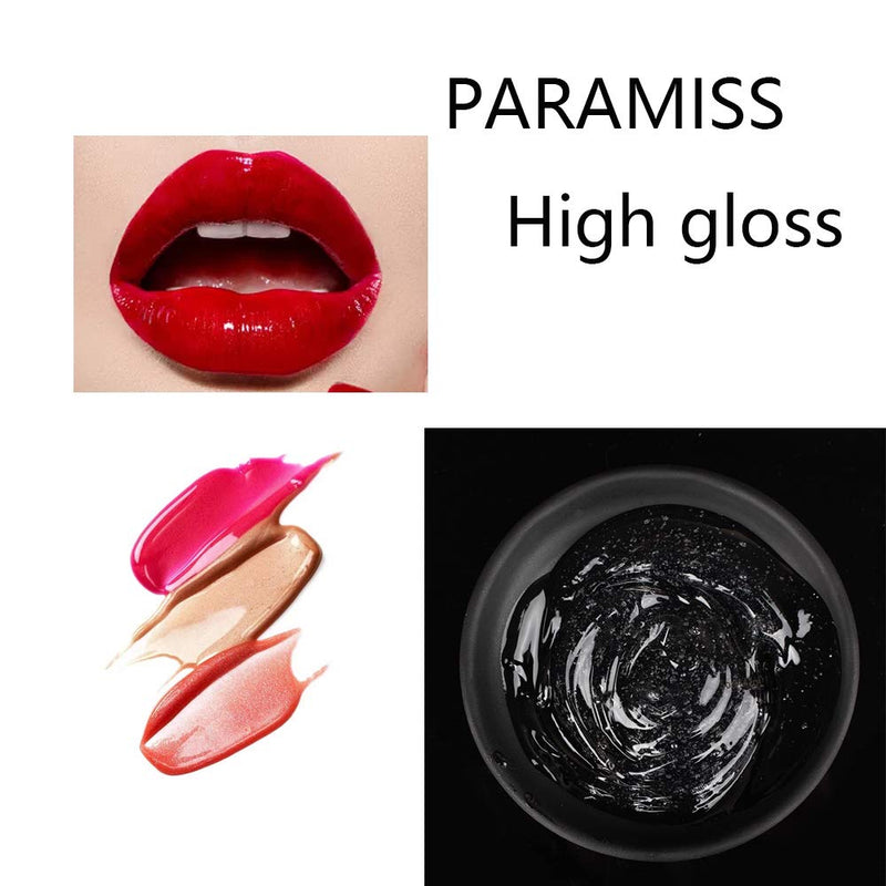 PARAMISS Lip Gloss Base 10 Ounce (350 ML) Clear Lip Gloss Non-Stick Moisturizing Versagel lip gloss base DIY Handmade Lip Gloss Lip Balms Lip Plumper Making Organic Lip Gloss Supplies . (A) PARAMISS