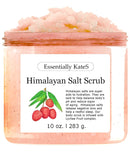 Himalayan Salt Body Scrub with Almond Oil, Exfoliating Mineral Formula, 10 oz Infinity Warehouse