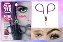 PROFESSIONAL Mini TWEEZERS with Easy Scissor Handle, The BEST PRECISION EYEBROW TWEEZERS Men/Women; PORTABLE Beauty Tools for Facial Hair, Ingrown Hair, Blackhead; 58CC Purple MADE IN MEXICO Curtis