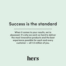 hers triple threat shampoo for hair that feels and looks thicker and stronger with biotin, saw palmetto, pumpkin seed oil, lightly scented with rose, helps control hair shedding, 2 pack, 6.4oz Infinity Warehouse