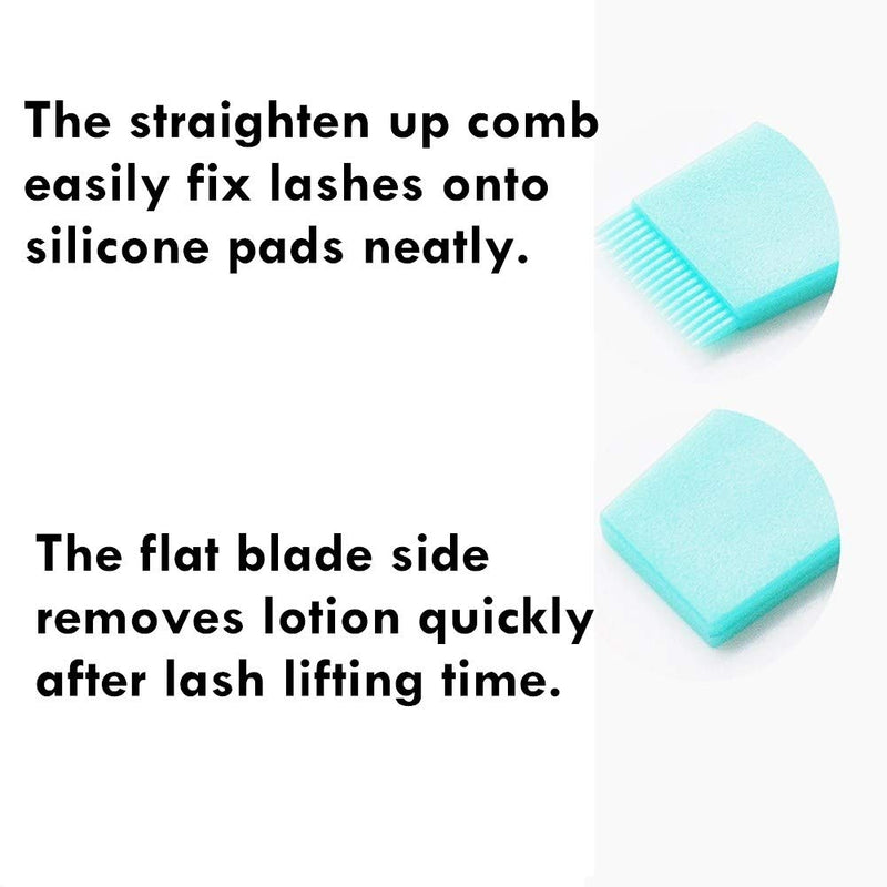 Libeauty Y Brush Comb, Lash Lift Tool,Eyelash Separator Tool, 10 Pcs Reusable Lash Lifting Brush For Professional Eyelash Perm Libeauty