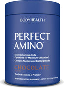 BodyHealth PerfectAmino Powder - BCAA and EAA Powder for Pre and Post Workout - Amino Acid Energy Drink for Men and Women to Support Lean Muscle and Recovery - Strawberry - 30 Servings Infinity Warehouse