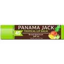 Panama Jack Lip Balm - SPF 45, Broad Spectrum UVA-UVB Sunscreen Protection, Prevents & Soothes Dry, Chapped Lips (Pack of 2, Tropical) Panama Jack