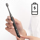 Gleem Battery Powered Electric Toothbrush, Black Gleem