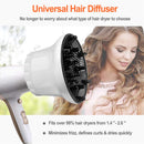 Universal Hair Diffuser, Hair Dryer Diffuser Attachment for Curly and Natural Wavy Hair, Professional Blow Dryer Diffuser, Adjustable from 1.4 Inch to 2.6 Inch Orista Finds