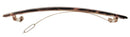 France Luxe Long & Skinny Barrette, Onyx - Classic French Design for Everyday Wear France Luxe