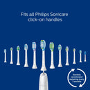 Philips Sonicare Genuine DiamondClean Replacement Brush Heads, Black, 2 Pack, HX6062/94 Philips Sonicare