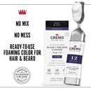 Cremo No Mix No Mess Hair and Beard Color Deep 2.7 Fluid Ounces, Jet Black, 1 Count Cremo