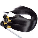 Maxine Brazilian Hair 4 Bundle 10A Virgin Unprocessed Long Straight Human Hair 28 30 32 34 inch Brazilian Straight Hair Weave Natural Black Color Maxine Store