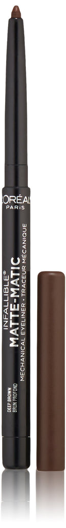 L'Oreal Paris Infallible Matte-Matic Mechanical Eyeliner, Deep Brown, 0.01 oz. L'Oréal Paris