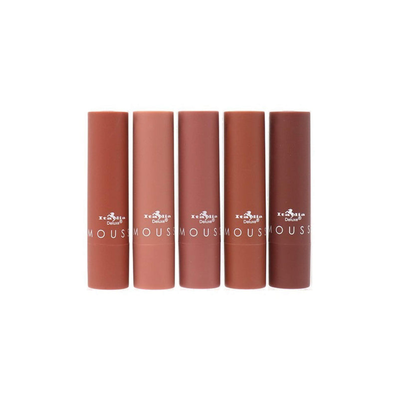 Italia Deluxe Top Five Mousse Matte Lipstick Set Send Nudes Italia Deluxe