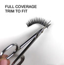 Faux Mink Magnetic Eyelashes Natural Lash, Single Lash for Use with Magnetic Eyeliner, 5 Magnet False Eyelashes Magnetic Lashes Natural Look (Lashes only) Uptown Lashes