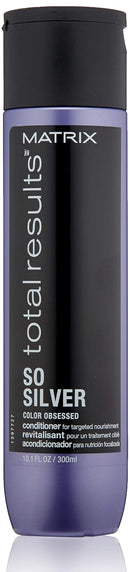 MATRIX Total Results So Silver Conditioner | Hydrates Dull, Blonde & Silver Hair | for Color Treated Hair MATRIX