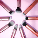 Real Techniques Custom Slide Makeup Brush Cheek Kit For Blush, Bronzer, and Highligher, 3 Settings for Sheer, Medium, or Focused Application Real Techniques
