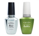 Cuccio LED/UV Universal Base Soak-Off & Brush-On Builder 0.43oz Duo Set Infinity Warehouse