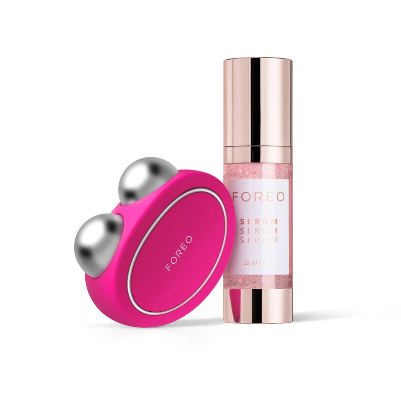FOREO BEAR App-connected Microcurrent Facial Toning Device with 5 Intensities, Fuchsia martinandmark.com