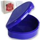 QUIST (TM) Solid Orthodontic Retainer Case (Purple) The Original Quist Dental